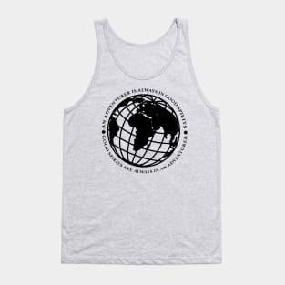 Adventurer Good Spirits (black print) Tank Top